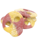 Sour Lemon Raspberry Skulls